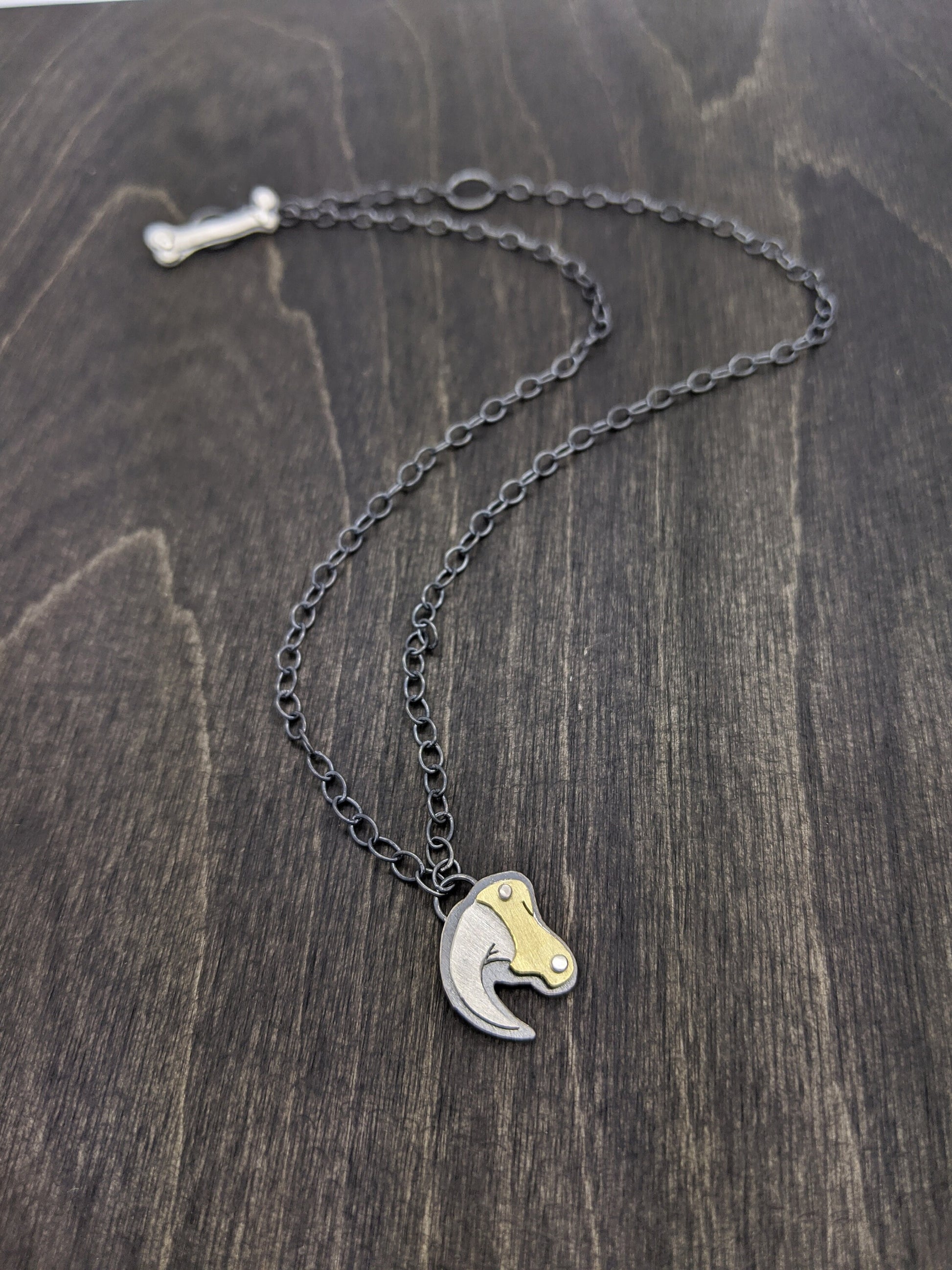 Riveted Cat Claw Necklace